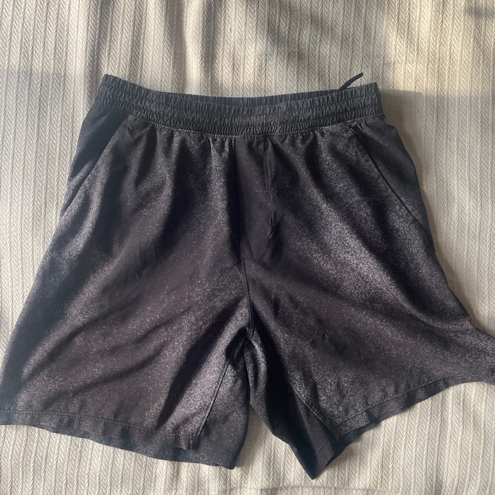 lululemon athletica Shimmering Black Athletic Shorts
